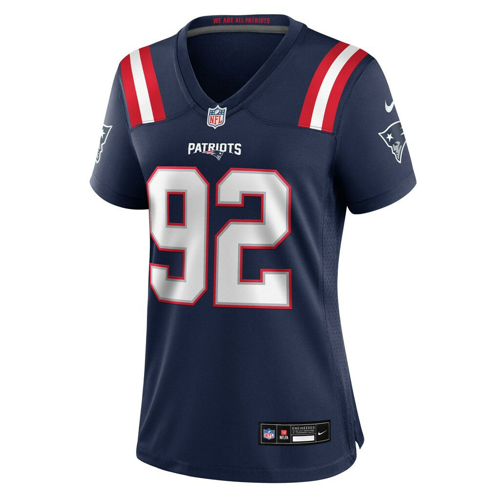 New England Patriots Joshua Farmer  Women's Team Game Jersey | NFL New