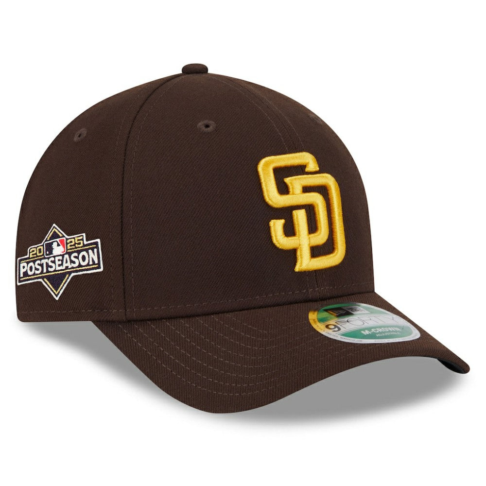 San Diego Padres New Era 2025 MLB Postseason Side Patch 9FORTY Adjustable Hat - MLB Hats