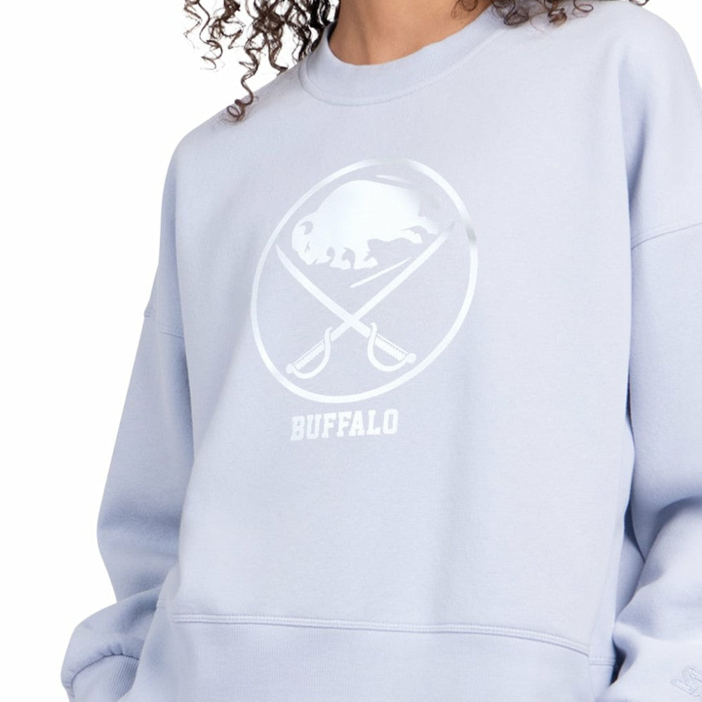 Buffalo Sabres Starter Women's Boxy Cropped Sweatshirt -  NHL Sweatshirts