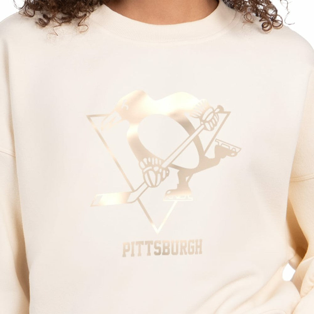 Pittsburgh Penguins Starter Women's Boxy Cropped Sweatshirt -  NHL Sweatshirts
