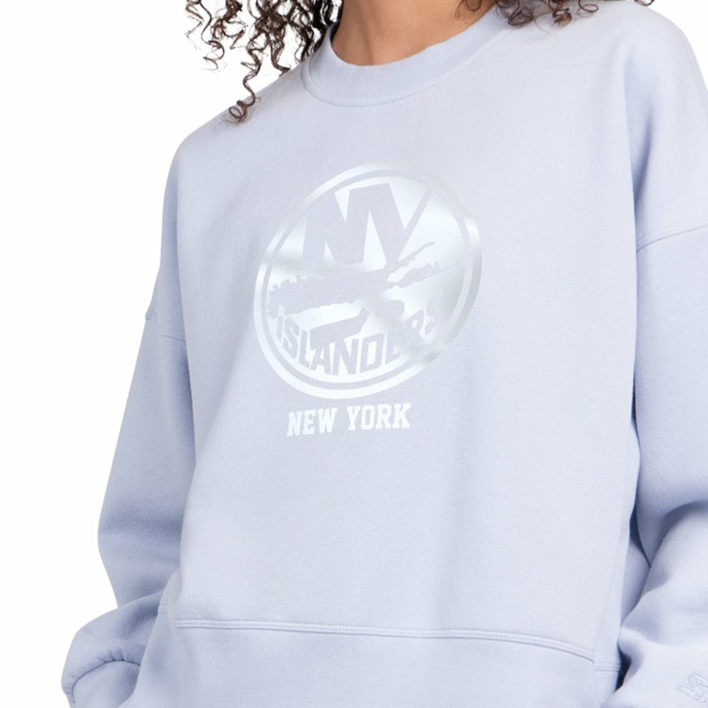 New York Islanders Starter Women's Boxy Cropped Sweatshirt -  NHL Sweatshirts