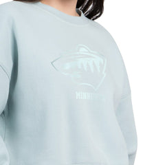 Minnesota Wild Starter Women's Boxy Cropped Sweatshirt -  NHL Sweatshirts
