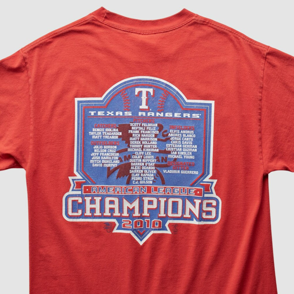 Texas Rangers Majestic 2010 T-Shirt - MLB T-shirts