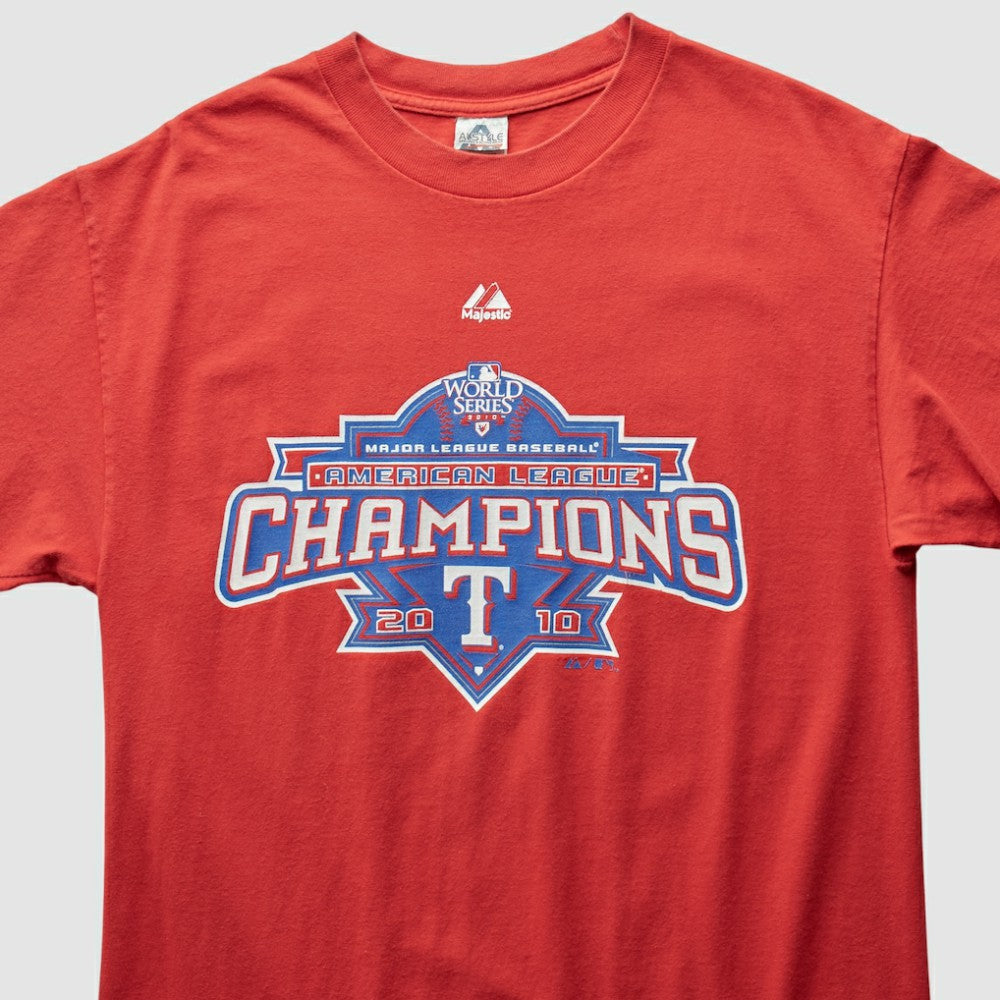 Texas Rangers Majestic 2010 T-Shirt - MLB T-shirts