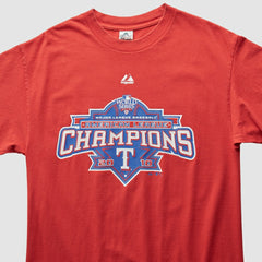 Texas Rangers Majestic 2010 T-Shirt - MLB T-shirts