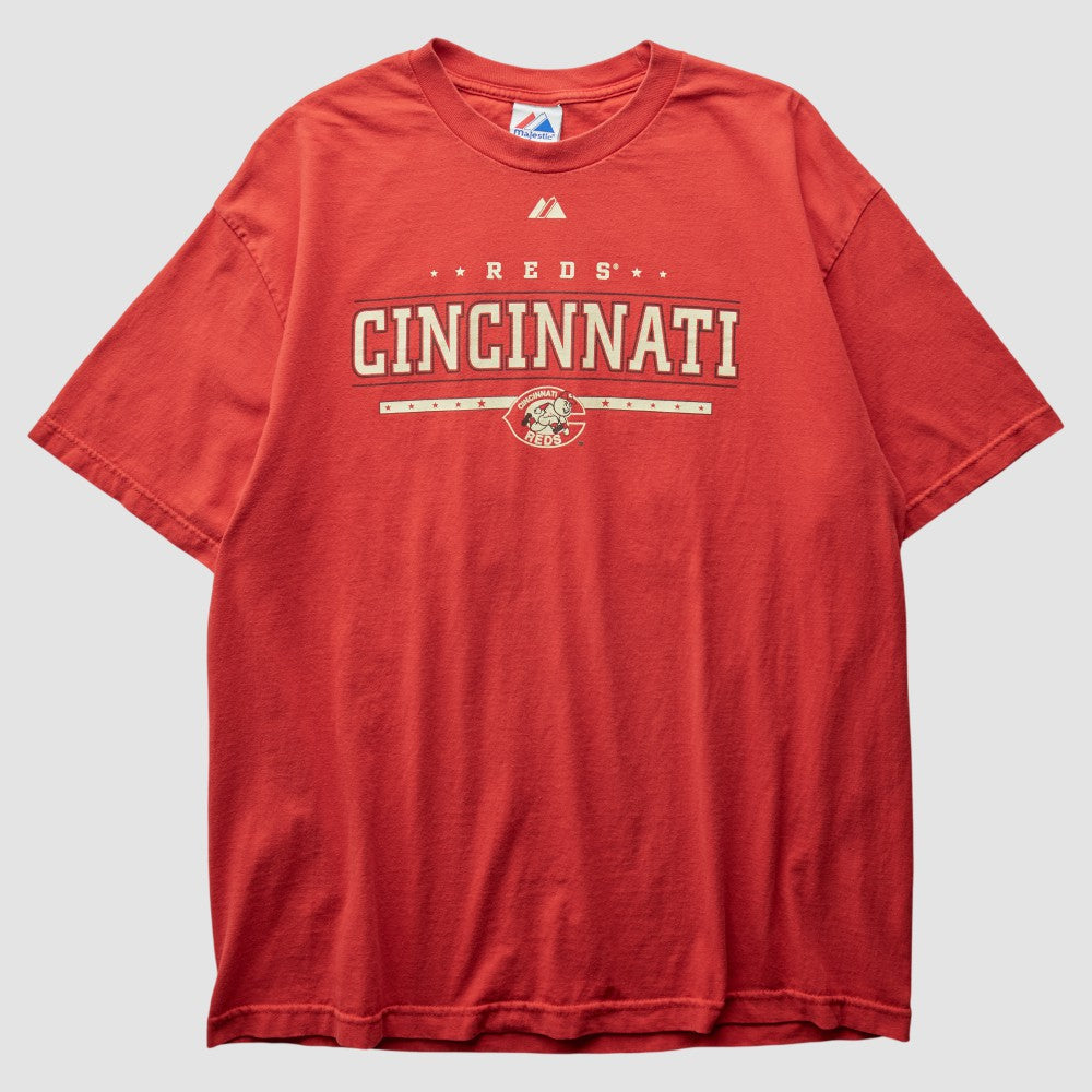 Cincinnati Reds Majestic 2000s T-Shirt - MLB T-shirts