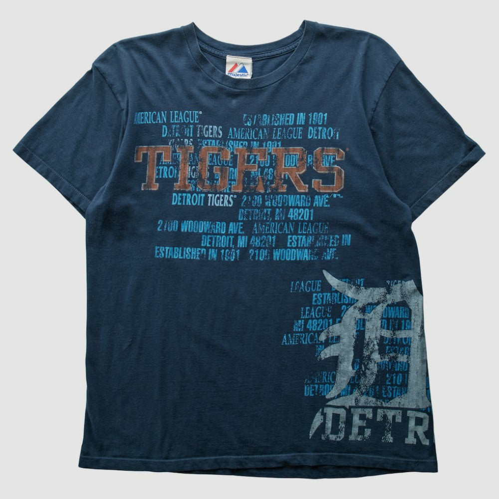 Detroit Tigers Majestic 2000s T-Shirt - MLB T-shirts
