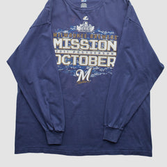 Milwaukee Brewers Majestic 2011 Long Sleeve T-Shirt - MLB T-shirts