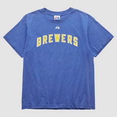 Milwaukee Brewers Majestic 2000s T-Shirt - MLB T-shirts