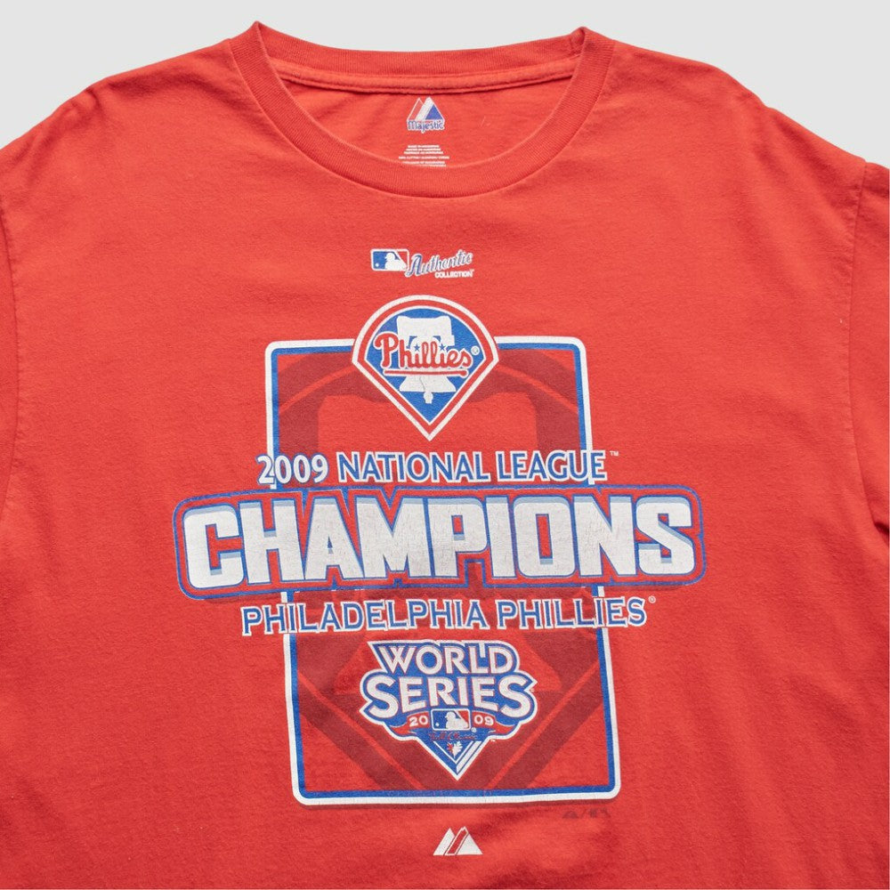 Philadelphia Phillies Majestic 2009 T-Shirt - MLB T-shirts