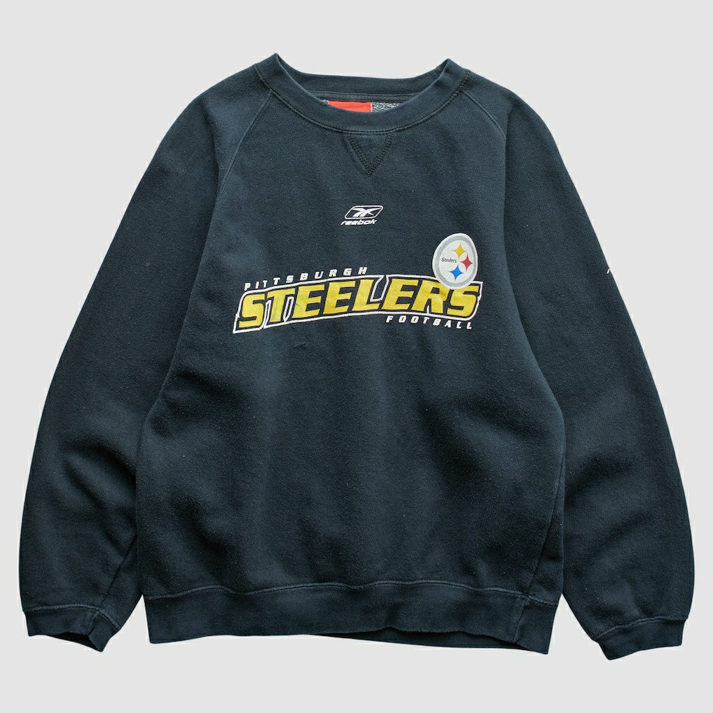 Pittsburgh Steelers Reebok 2000s Pullover Sweatshirt | NFL Near me