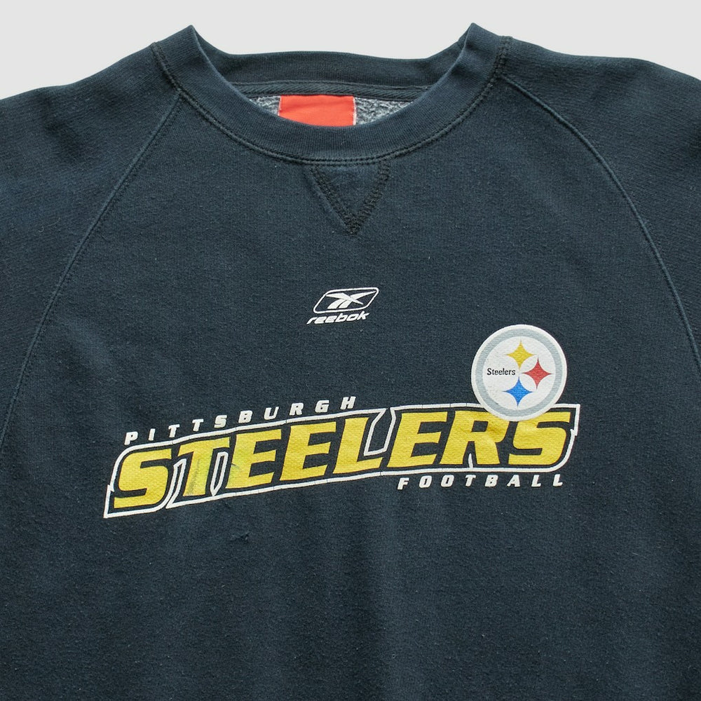Pittsburgh Steelers Reebok 2000s Pullover Sweatshirt | NFL Near me