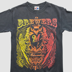 Milwaukee Brewers Majestic 2000s T-Shirt - MLB T-shirts
