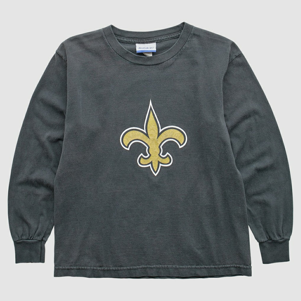 New Orleans Saints Reebok 2000s Long Sleeve T-Shirt | NFL Sale