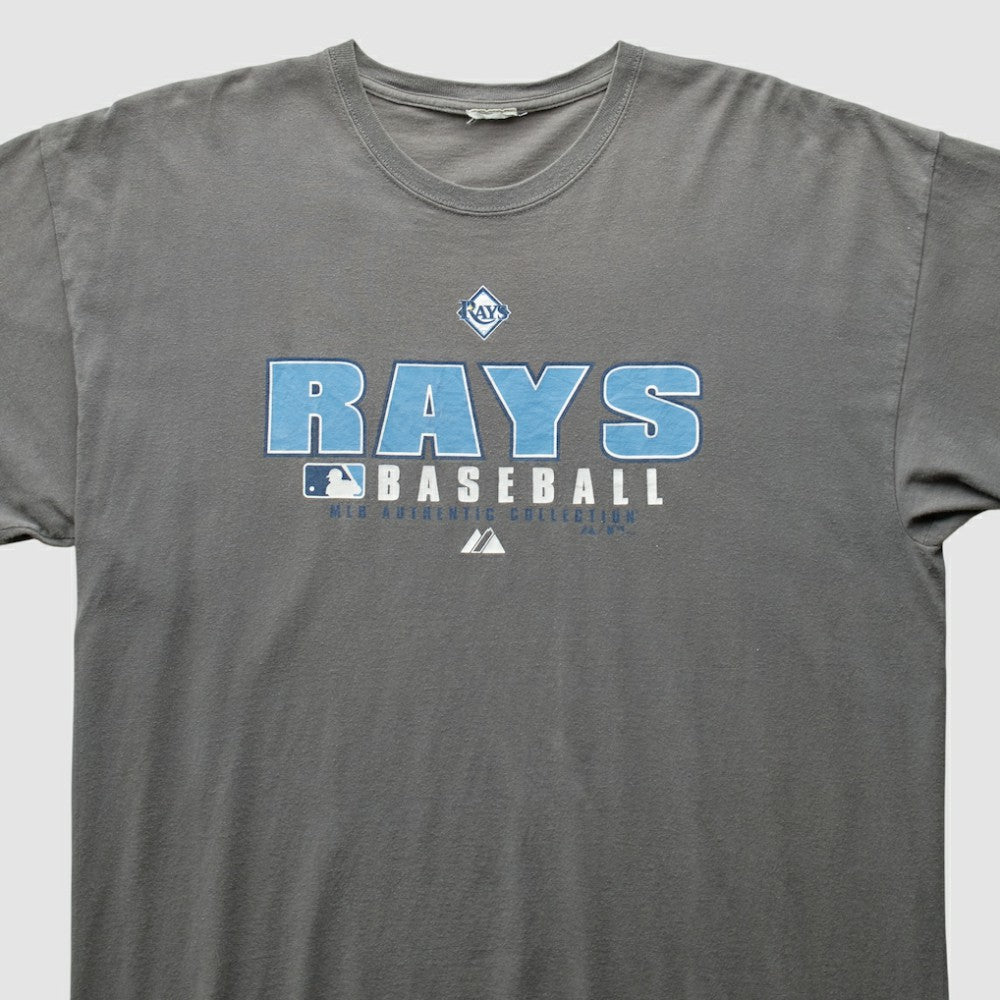 Tampa Bay Rays Majestic 2000s T-Shirt - MLB T-shirts
