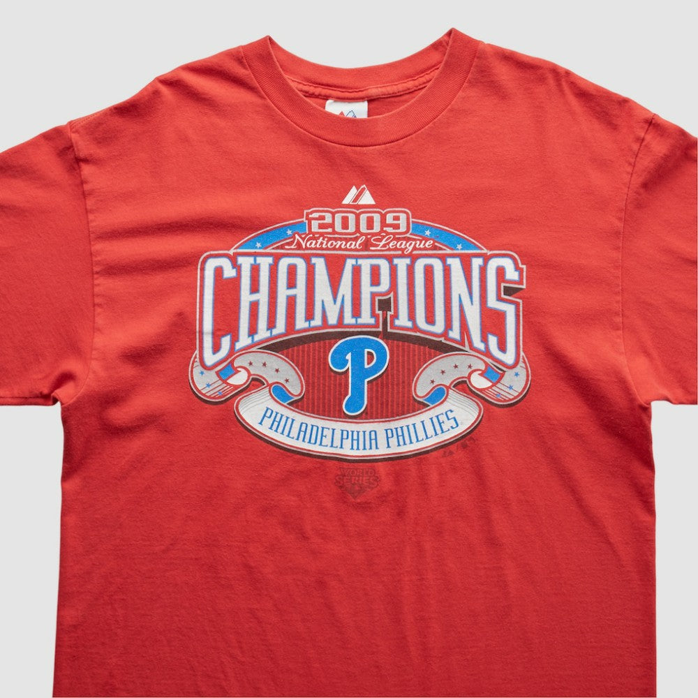 Philadelphia Phillies Majestic 2009 T-Shirt - MLB T-shirts