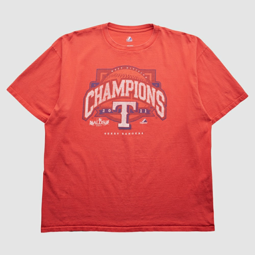 Texas Rangers Majestic 2011 T-Shirt - MLB T-shirts