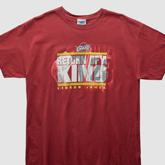 Red Cleveland Cavaliers 2000s T-Shirt sale | NBA