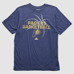 Navy Indiana Pacers 2010s T-Shirt | NBA