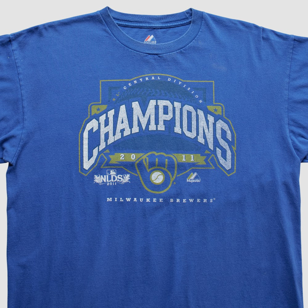 Milwaukee Brewers Majestic 2011 T-Shirt - MLB T-shirts