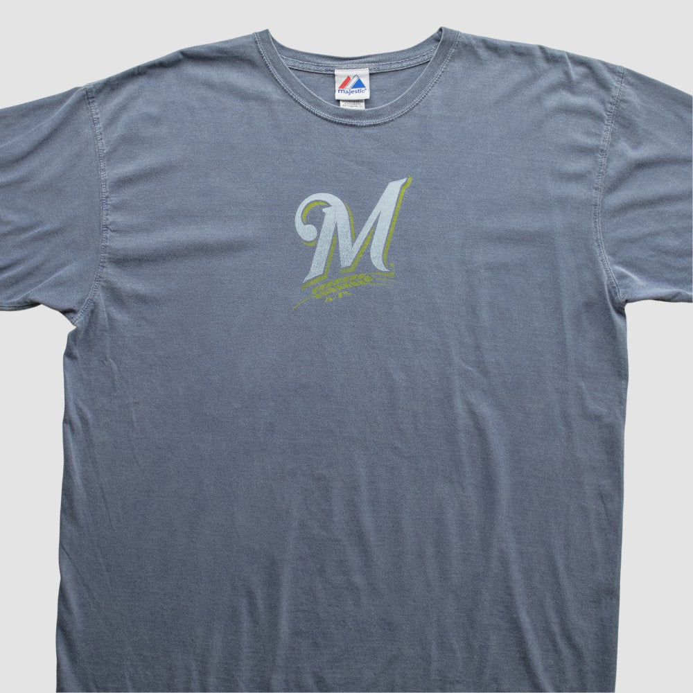 Milwaukee Brewers Majestic 2000s T-Shirt - MLB T-shirts