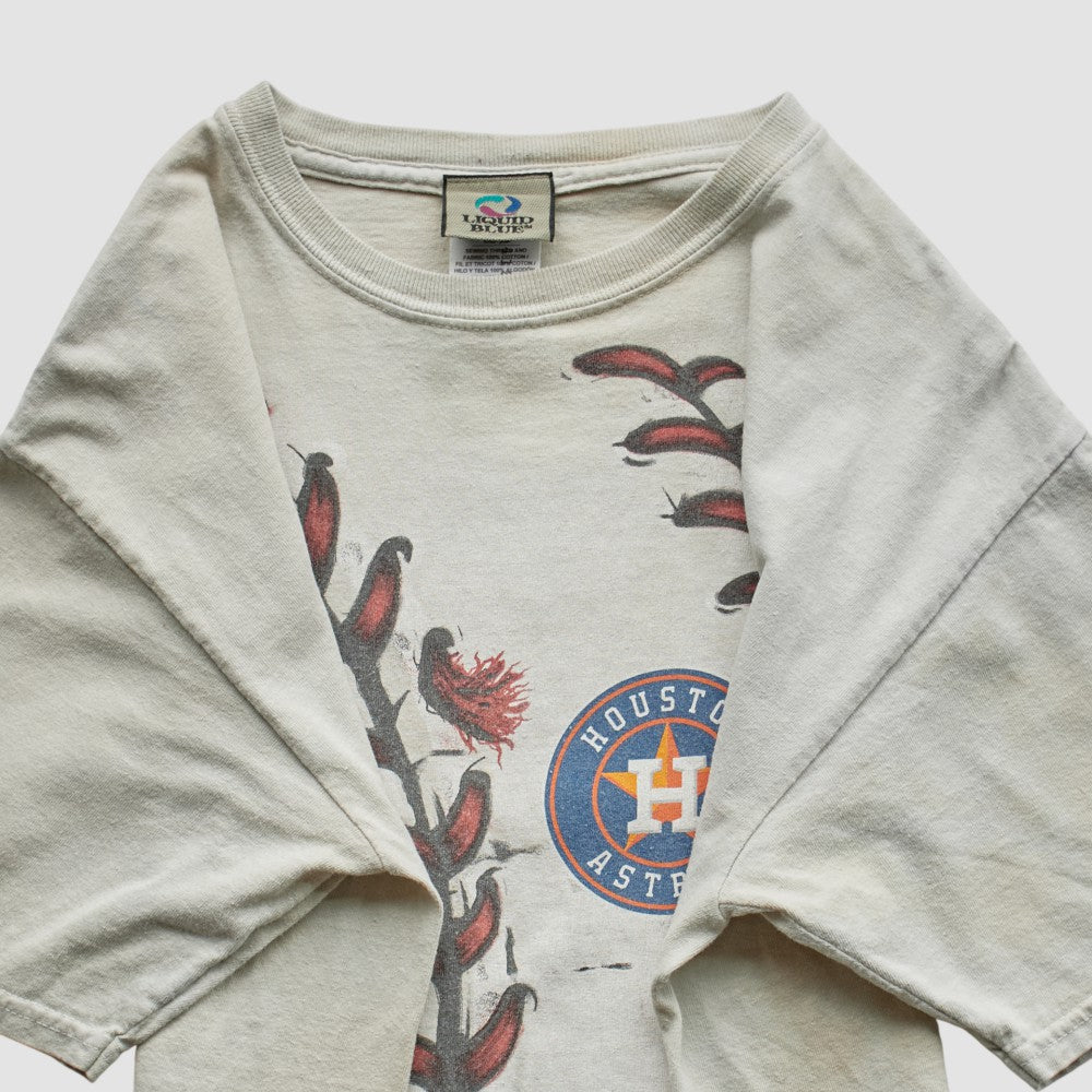 Houston Astros Liquid Blue 2000s T-Shirt - MLB T-shirts