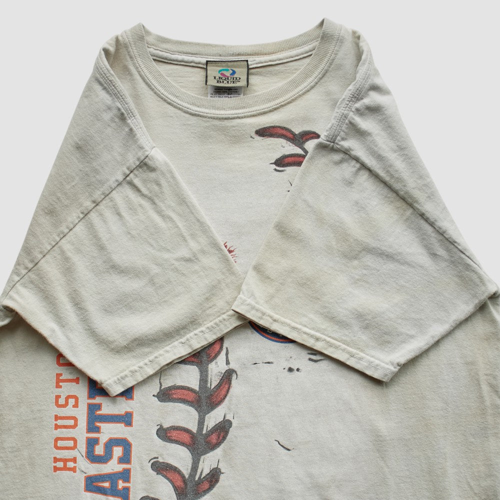 Houston Astros Liquid Blue 2000s T-Shirt - MLB T-shirts
