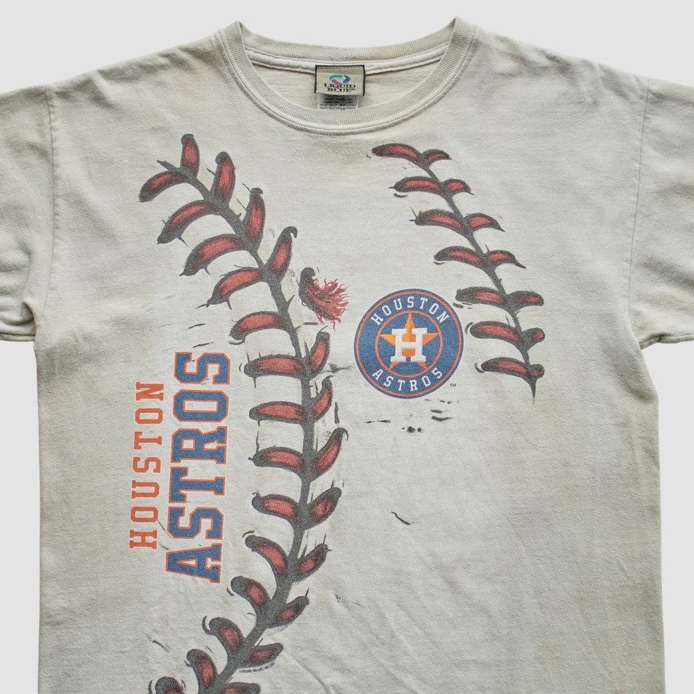 Houston Astros Liquid Blue 2000s T-Shirt - MLB T-shirts