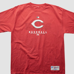 Cincinnati Reds Majestic 2000s T-Shirt - MLB T-shirts