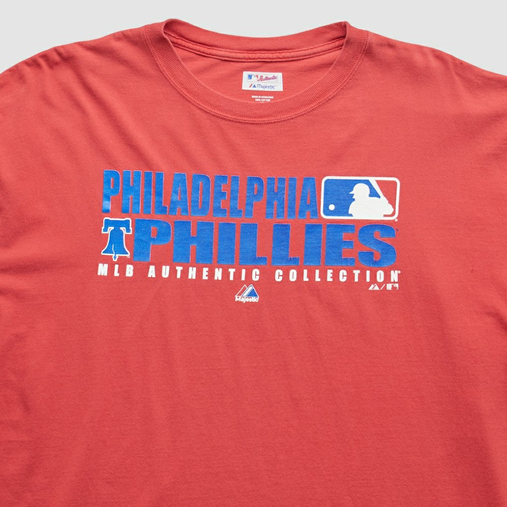 Philadelphia Phillies Majestic 2000s T-Shirt - MLB T-shirts