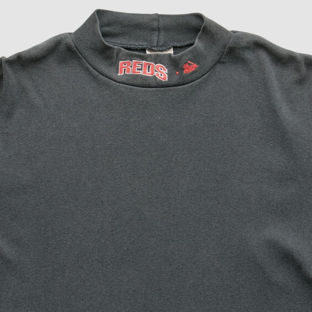 Cincinnati Reds Majestic 90s Pullover Sweatshirt - MLB Pullover