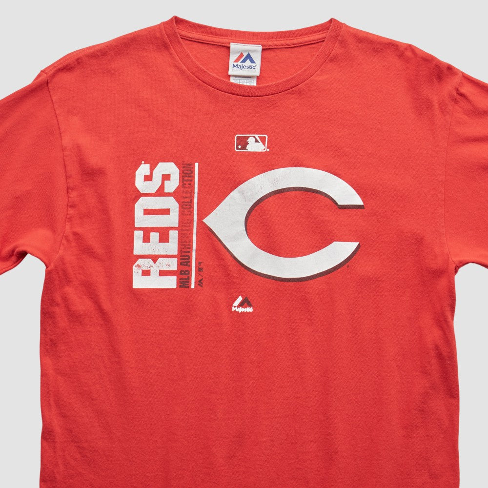 Cincinnati Reds Majestic 2000s T-Shirt - MLB T-shirts