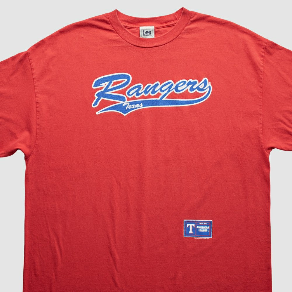 Texas Rangers Lee Apparel 2000s T-Shirt - MLB T-shirts