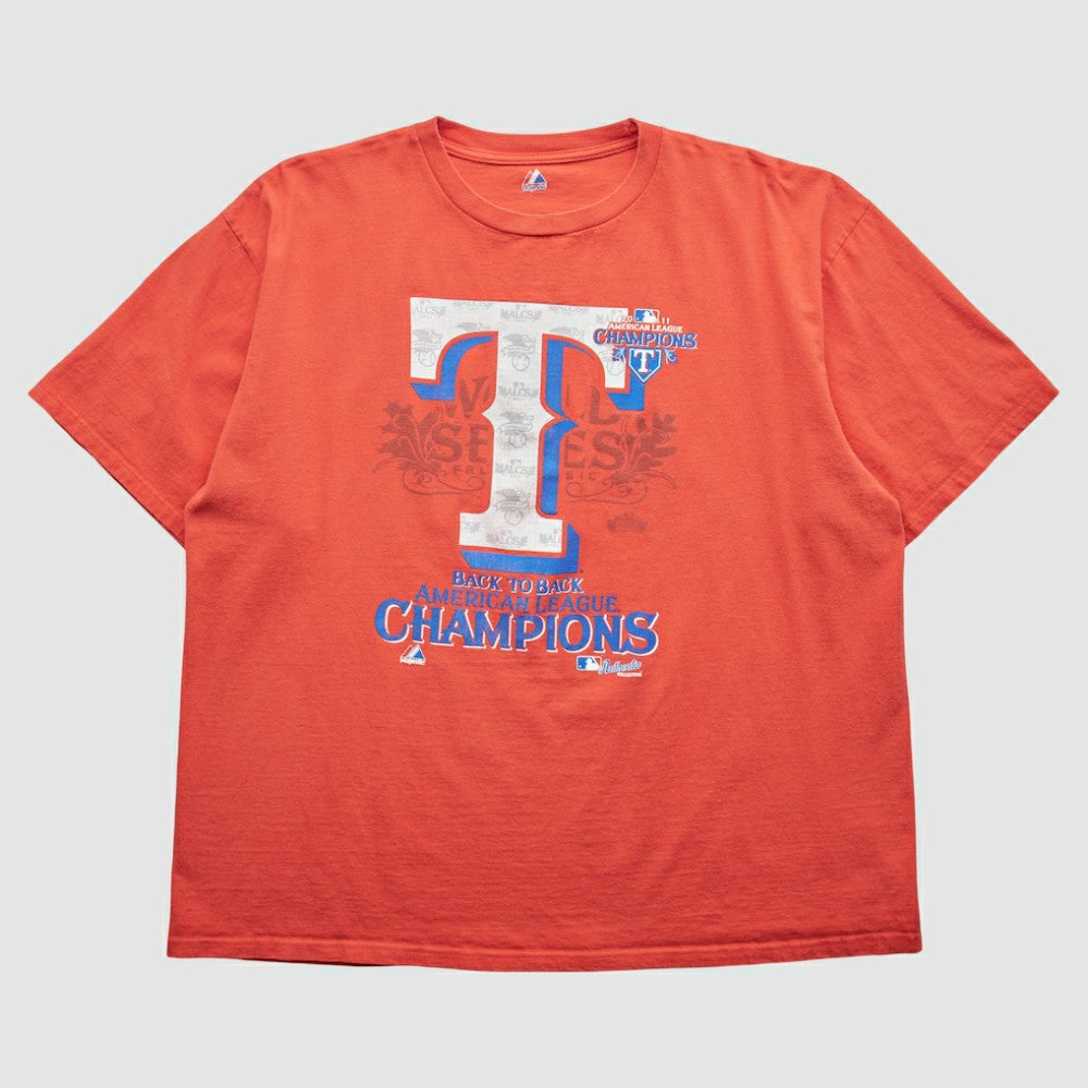 Texas Rangers Majestic 2011 T-Shirt - MLB T-shirts