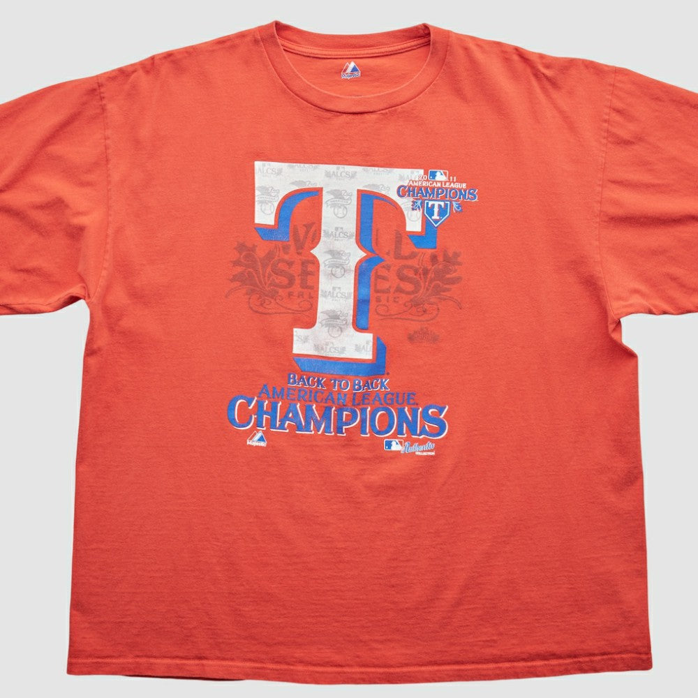Texas Rangers Majestic 2011 T-Shirt - MLB T-shirts