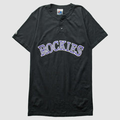Colorado Rockies Majestic 2000s T-Shirt - MLB T-shirts