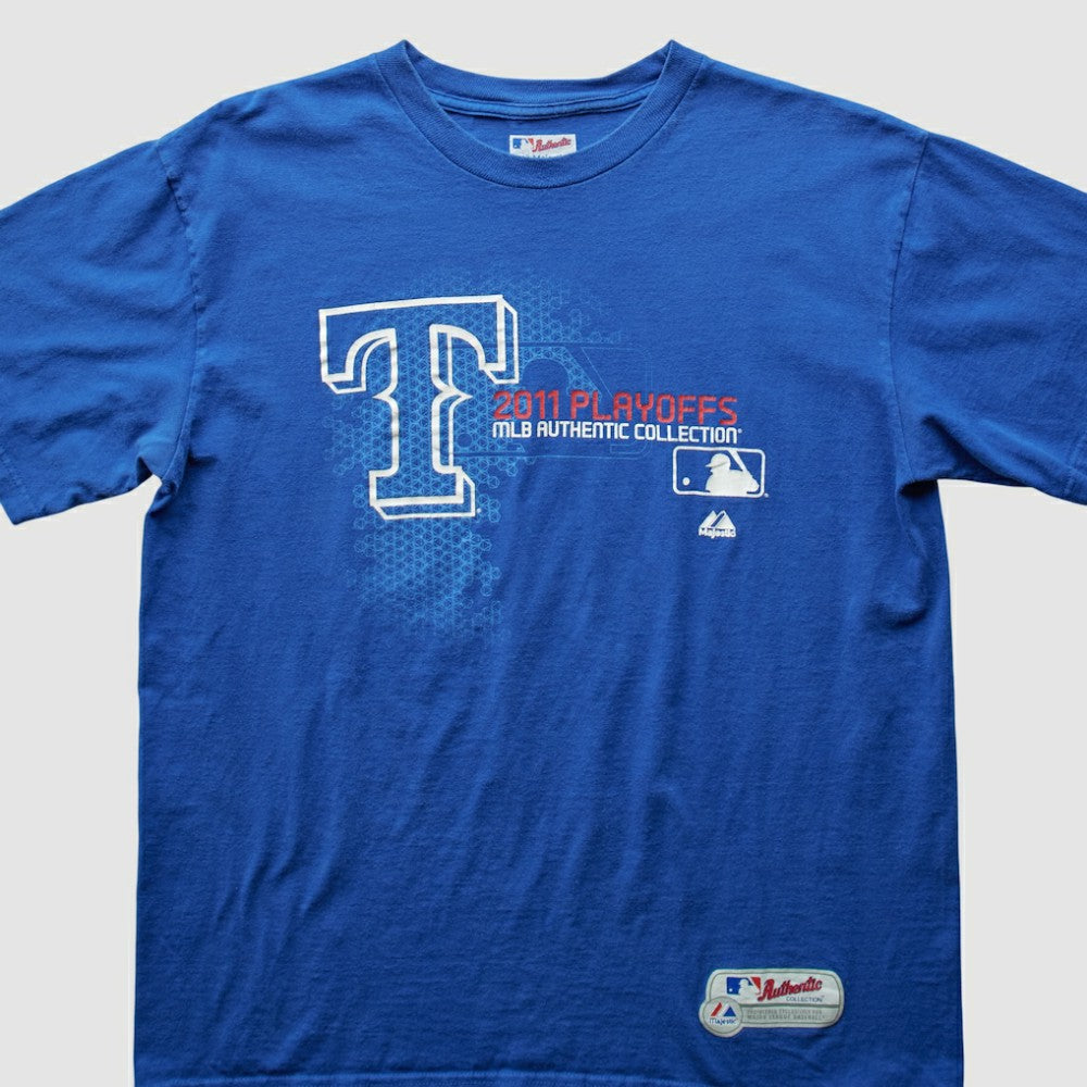Texas Rangers Majestic 2011 T-Shirt - MLB T-shirts