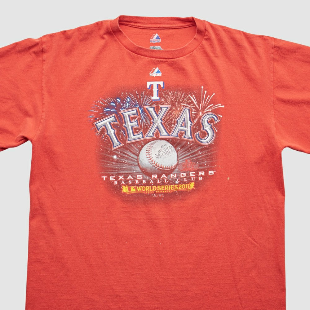 Texas Rangers Majestic 2011 T-Shirt - MLB T-shirts