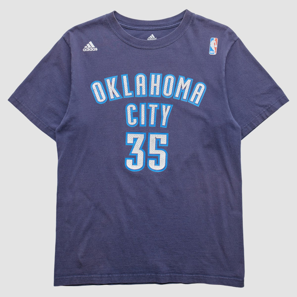 Navy Oklahoma City Thunder 2010s T-Shirt | NBA
