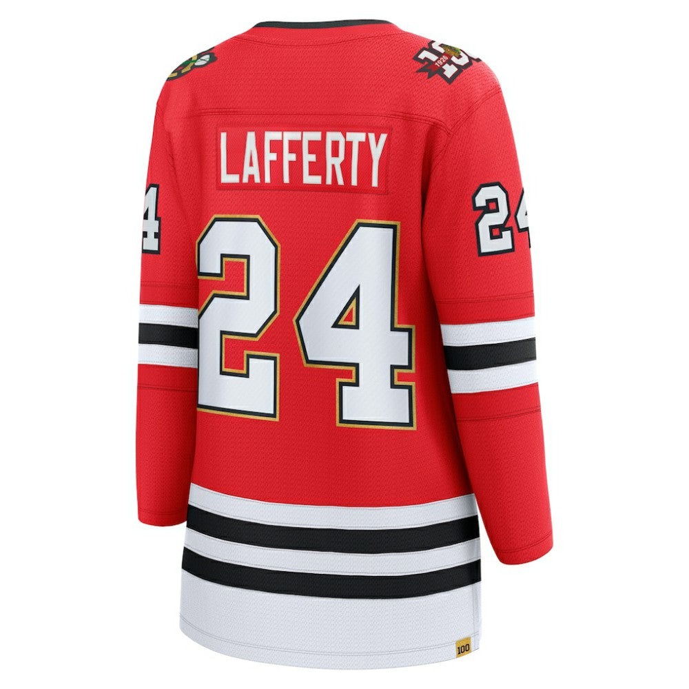 Sam Lafferty Chicago Blackhawks Fanatics Women's Centennial Breakaway Player Jersey -  NHL Jerseys