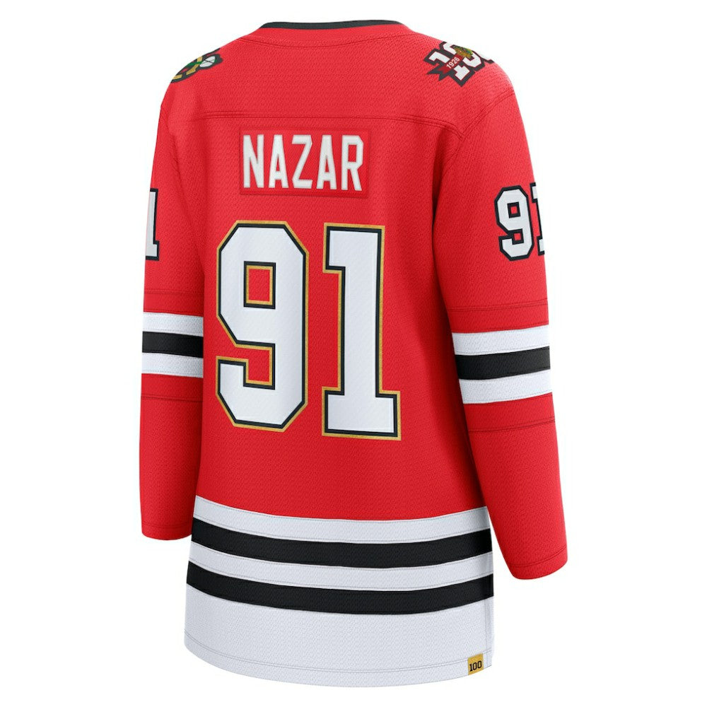 Frank Nazar Chicago Blackhawks Fanatics Women's Centennial Breakaway Player Jersey -  NHL Jerseys