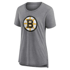 Boston Bruins Women's Heritage Custom Tri-Blend T-Shirt -  NHL T-shirts