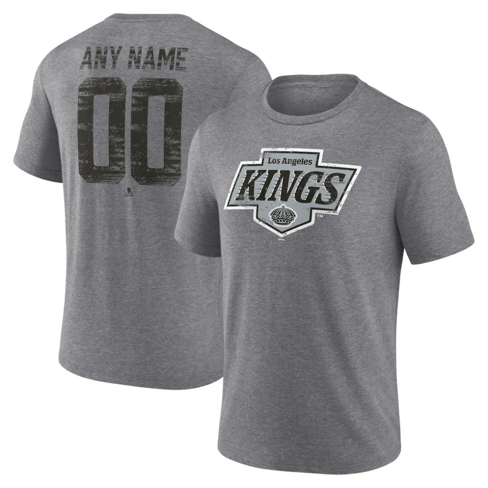 Los Angeles Kings Heritage Custom Tri-Blend T-Shirt -  NHL T-shirts