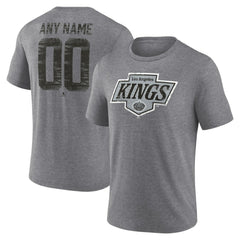 Los Angeles Kings Heritage Custom Tri-Blend T-Shirt -  NHL T-shirts