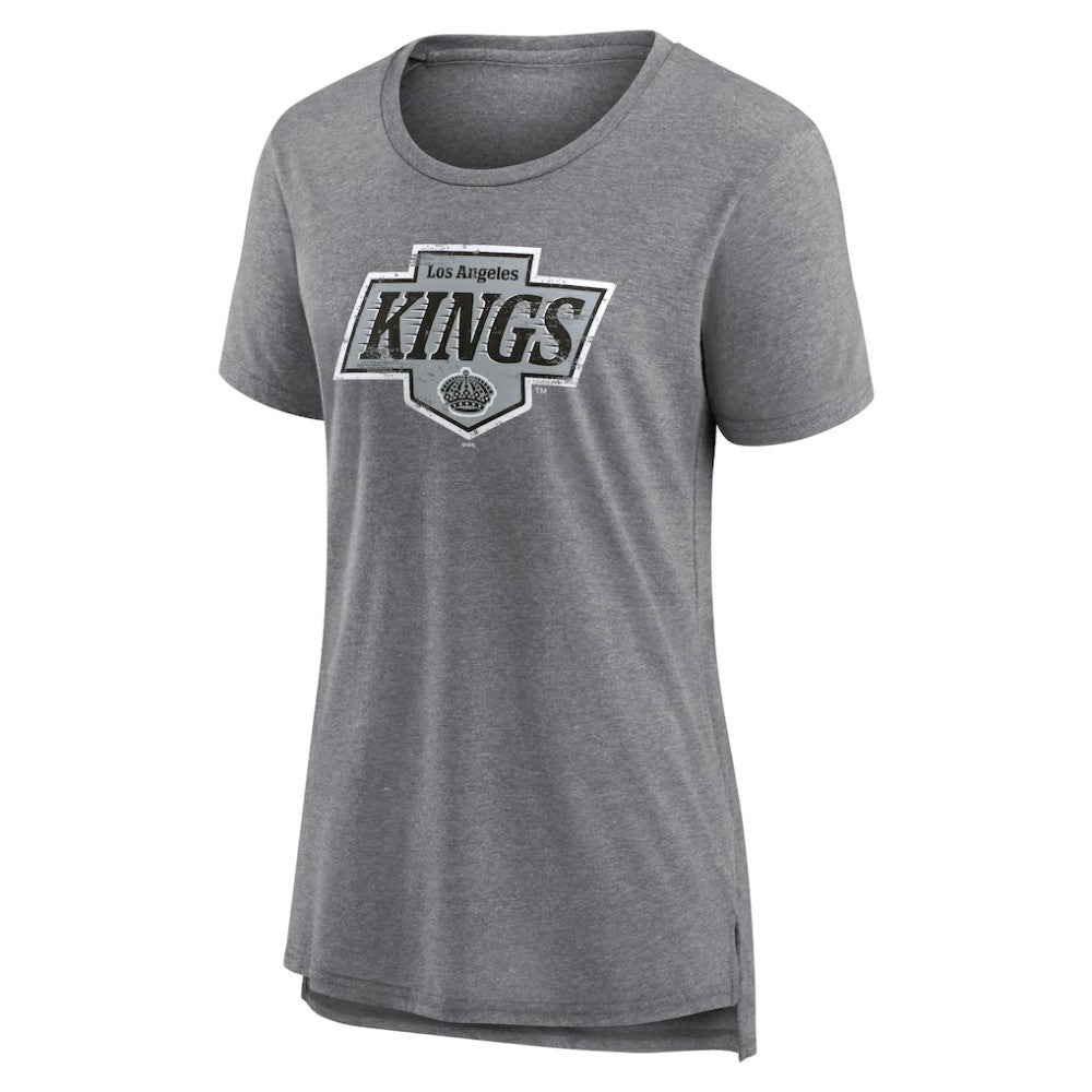 Los Angeles Kings Women's Heritage Custom Tri-Blend T-Shirt -  NHL T-shirts