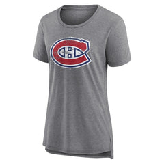 Montreal Canadiens Women's Heritage Custom Tri-Blend T-Shirt -  NHL T-shirts