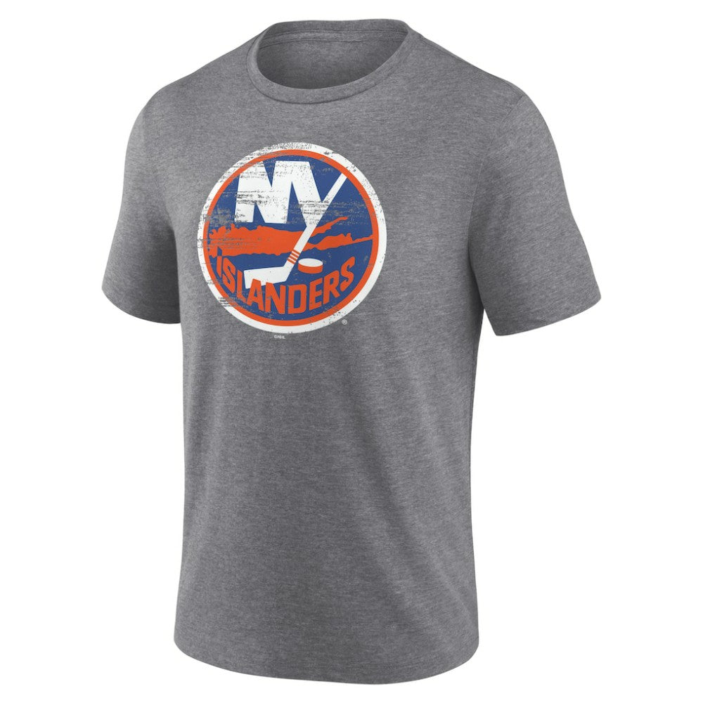 New York Islanders Heritage Custom Tri-Blend T-Shirt -  NHL T-shirts