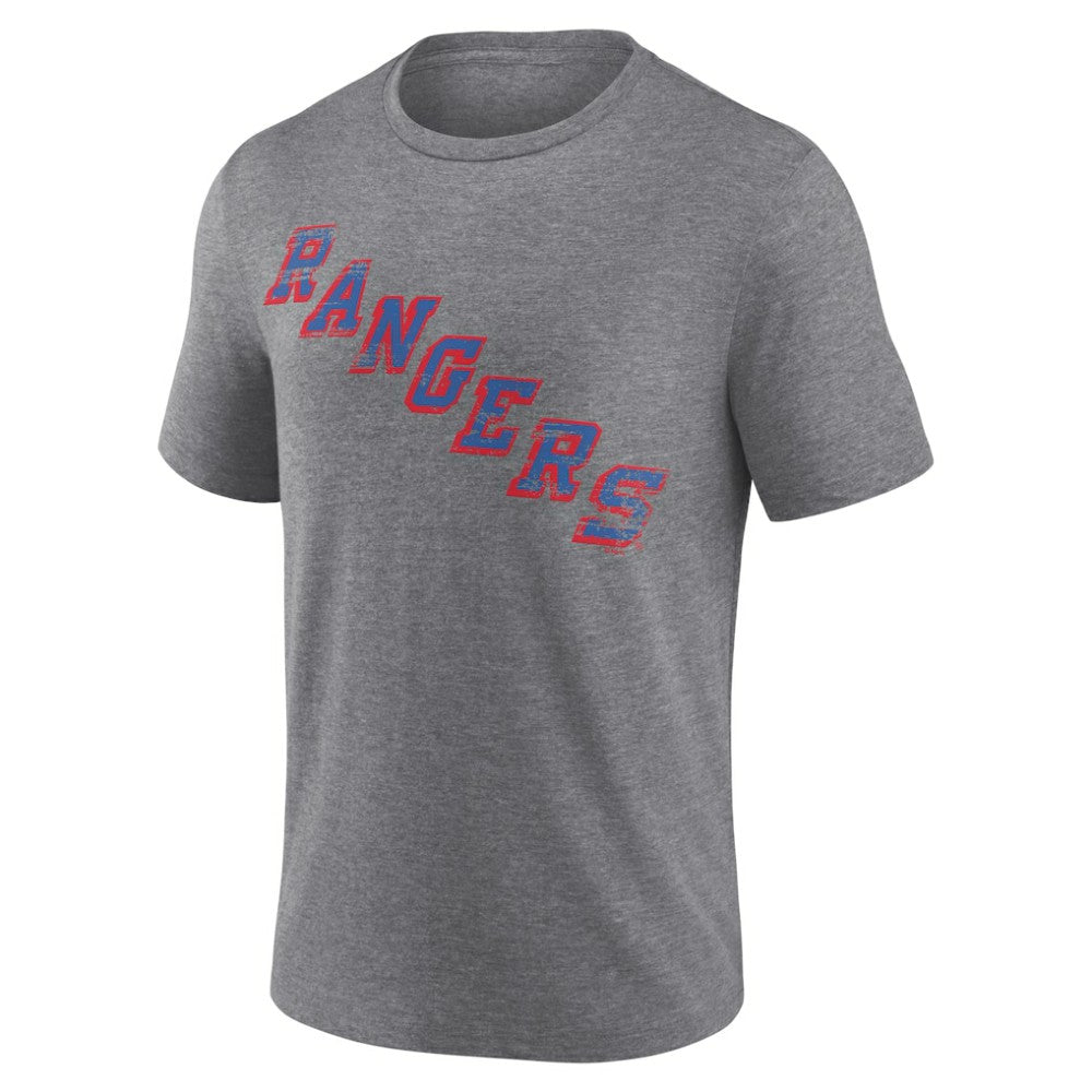 New York Rangers Heritage Custom Tri-Blend T-Shirt -  NHL T-shirts