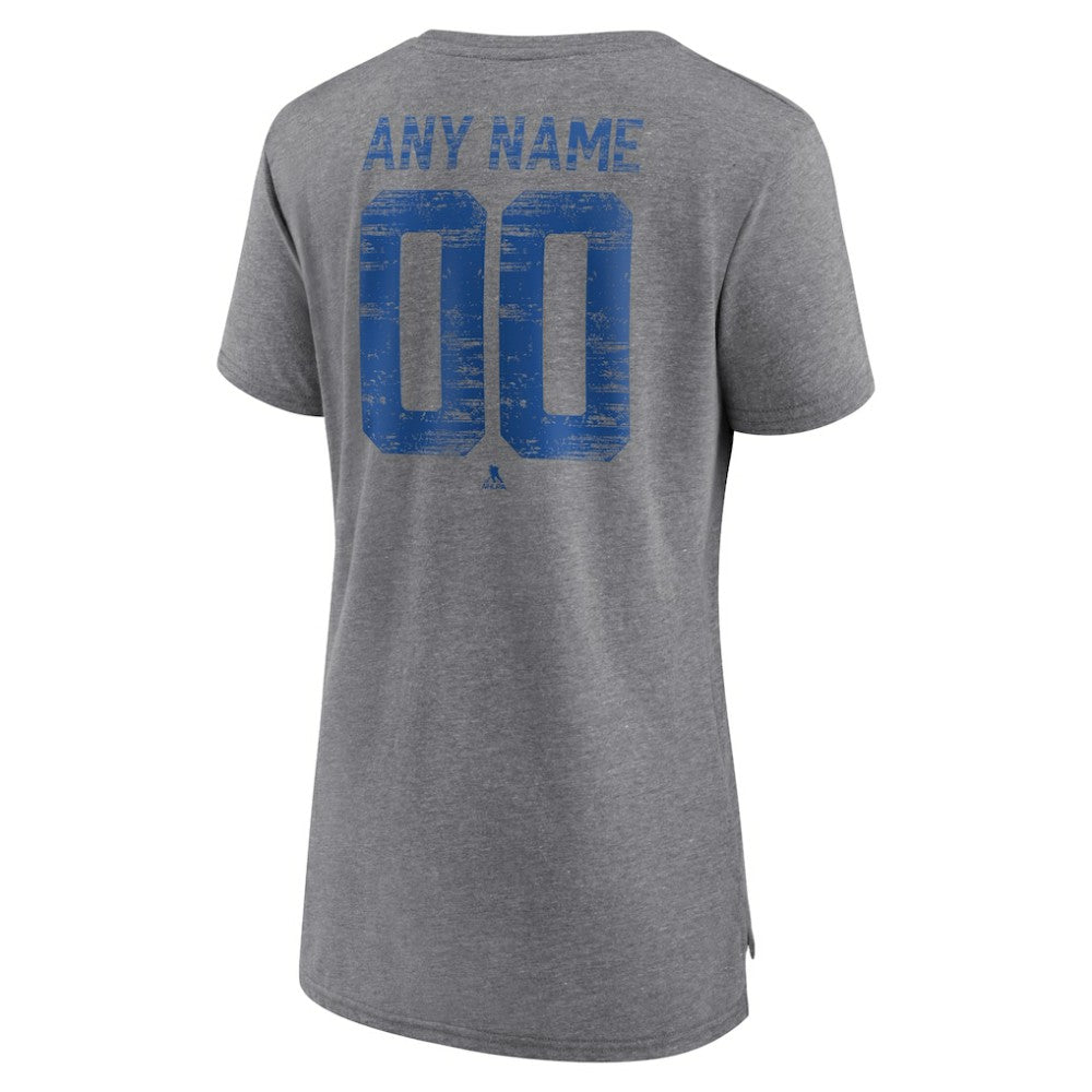 New York Rangers Women's Heritage Custom Tri-Blend T-Shirt -  NHL T-shirts
