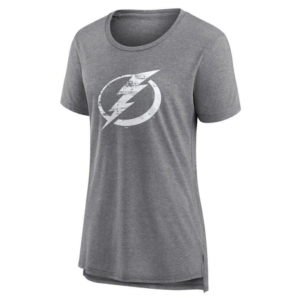 Tampa Bay Lightning Women's Heritage Custom Tri-Blend T-Shirt -  NHL T-shirts